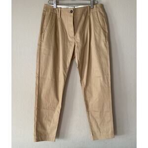 Nine In The Morning Pants Women’s Size 26 Fold Camel Beige Cropped Everyday